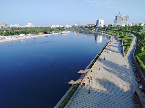 Паводок-2026: река Тура в Тюмени снизилась до 855 см