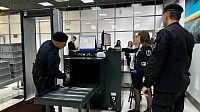 В тюменском аэропорту прошли учения Росгвардии и внутренней службы безопасности