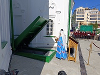 В Спасской церкви Тюмени перезахоронили останки Андрея Текутьева