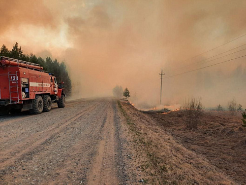 В Тюменскую область продолжают поступать дополнительные силы по тушению природных пожаров