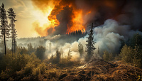 На Ямале из-за лесных пожаров введен режим ЧС
