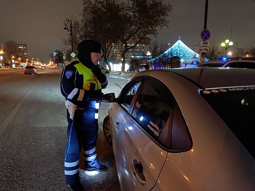 ГАИ Тюменской области продолжает рейды по выявлению пьяных водителей