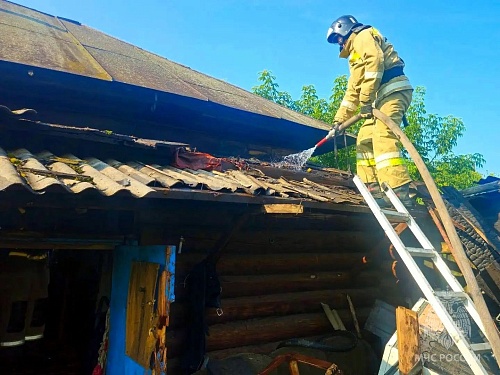 В Упоровском округе во время пожара в частном доме погиб человек