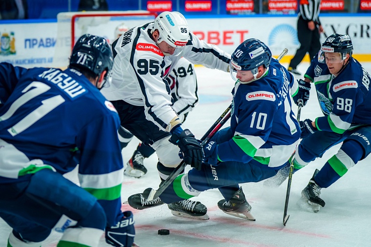 ХК «Югра» и «Рубин». Фото: ХК «Югра»