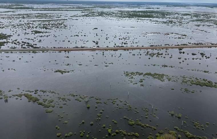 Уровень паводка этой весной в Тюменской области ожидается ниже 2025 года