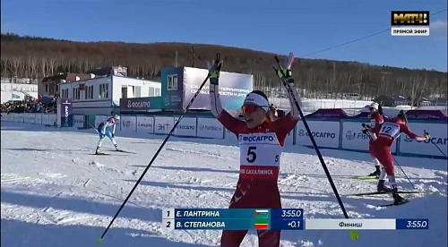 Тюменка Елизавета Пантрина стала чемпионка России по лыжным гонкам в спринте