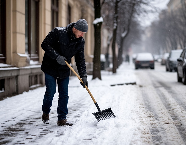 За неуплату алиментов новосибирца отправили чистить улицы