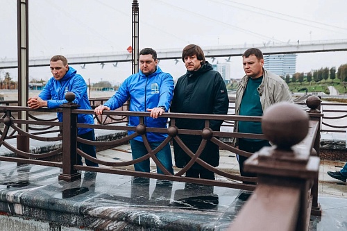 В Тюмени восстанавливают набережную Туры после летнего паводка