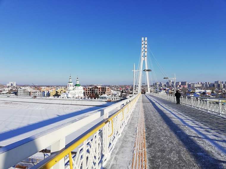 В Тюмени прогнозируют солнечную погоду и небольшое похолодание