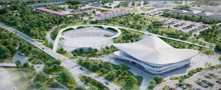 На Фестивальной площади в Тобольске построят амфитеатр