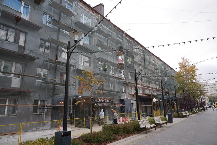 В Тюмени хрущевке на Дзержинского придадут исторический колорит