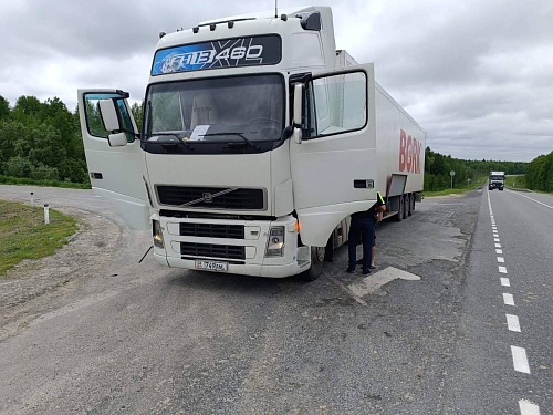 Из-за жары на автомобильной дороге Тюмень - Омск введены ограничения для грузовиков