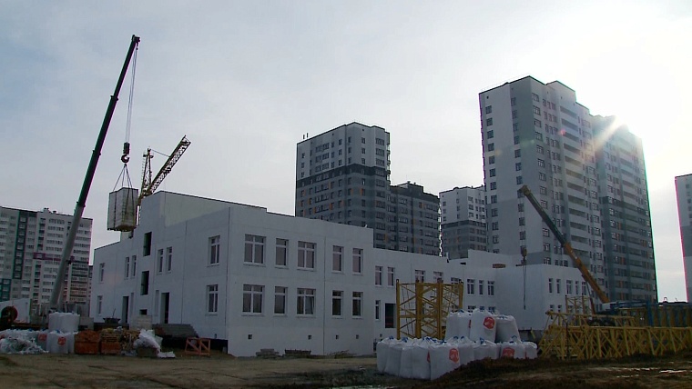 Новый детский сад на 520 малышей строят в микрорайоне Ново Комарово