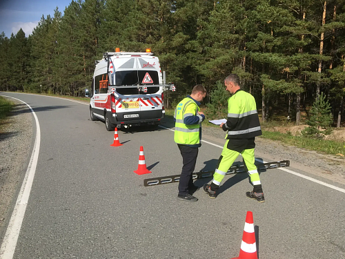 В Тюменской области проводят диагностику автомобильных дорог