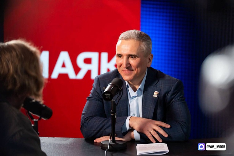 Александр Моор рассказал о проекте «Боевой кадровый резерв» на радио «Маяк»