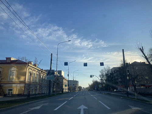 В Тюмени дорожную разметку наносят по ночам