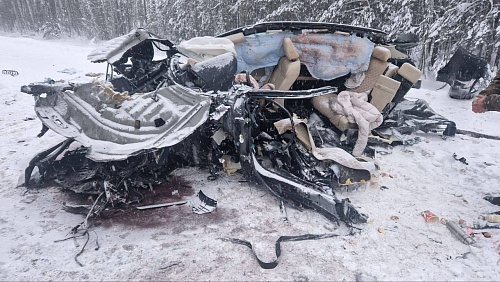 В Госавтоинспекции сообщили подробности смертельного ДТП на трассе Тюмень - Ханты-Мансийск