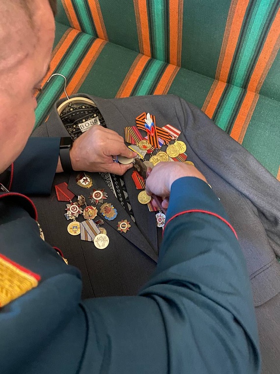 Тюменскому фронтовику Ивану Пояркову помогли восстановить медаль «За отвагу»