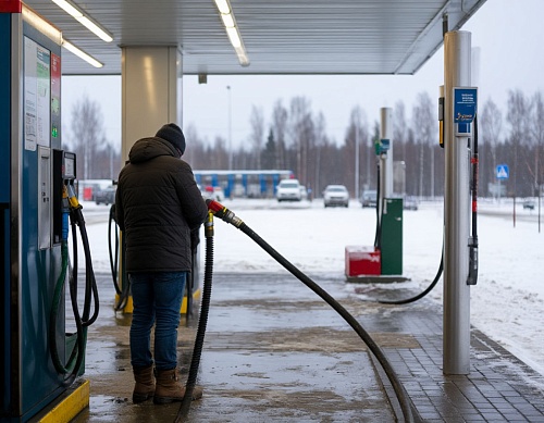 Тюменская область вошла в число регионов, где в декабре подешевел бензин