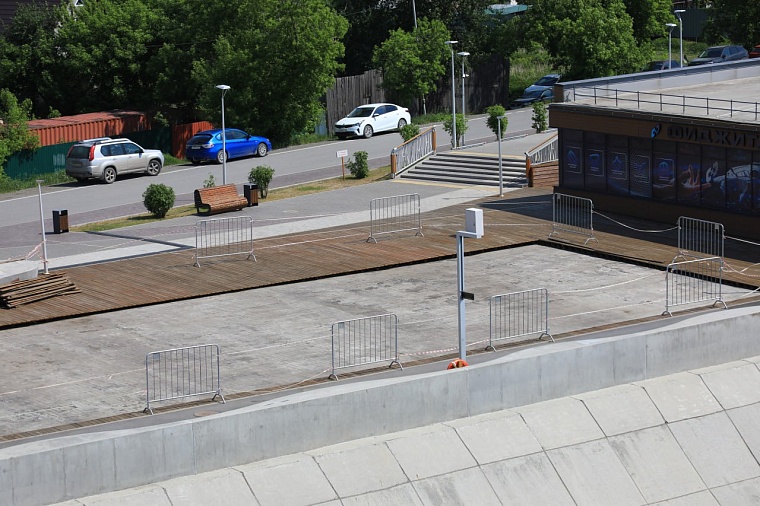 Максим Афанасьев рассказал о будущей спортивной площадке на левом берегу Туры