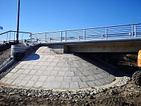 Строители завершили ремонт моста на дороге Заводоуковск - Упорово
