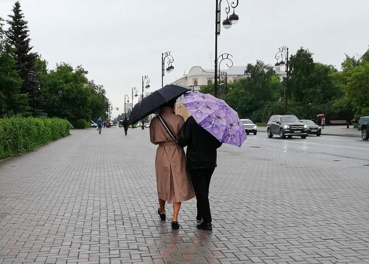 В Тюмени прогнозируют дождливые выходные