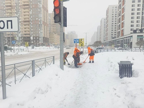 Объемы выпавшего в Тюмени снега значительно превышают многолетние показатели