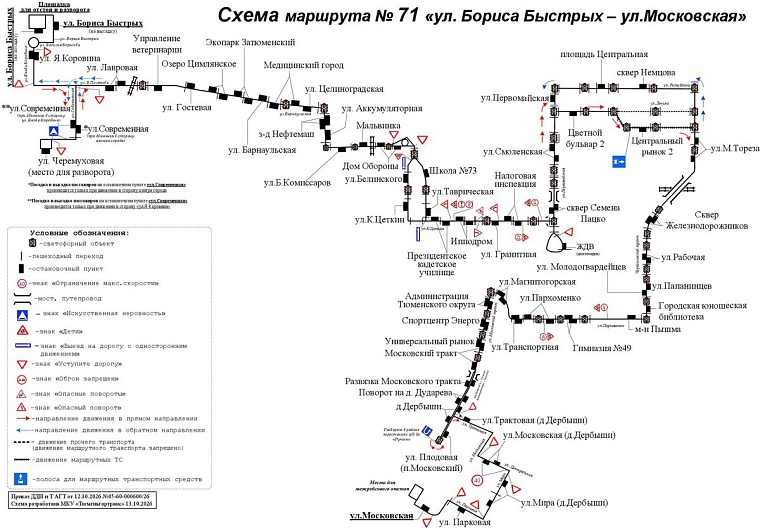 Схема: Тюменьгортранс