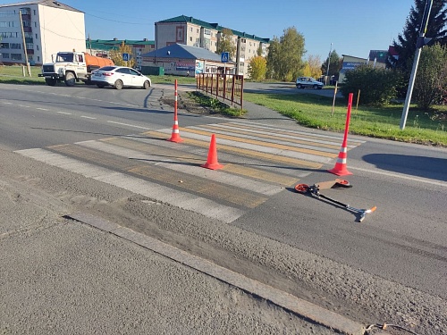 В Заводоуковске газелист сбил восьмилетнего мальчика на пешеходном переходе