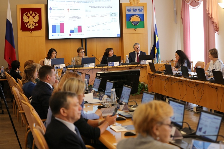 В Тюменской облдуме обсудили меры борьбы с сахарным диабетом