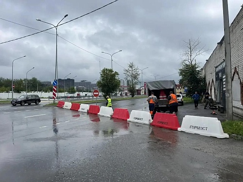 В Тюмени ул. 30 лет Победы перекрыли на неопределенный срок