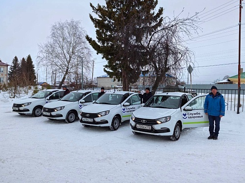 В Тюменской области шесть новых автомобилей поступили в Ялуторовскую и Вагайскую больницы