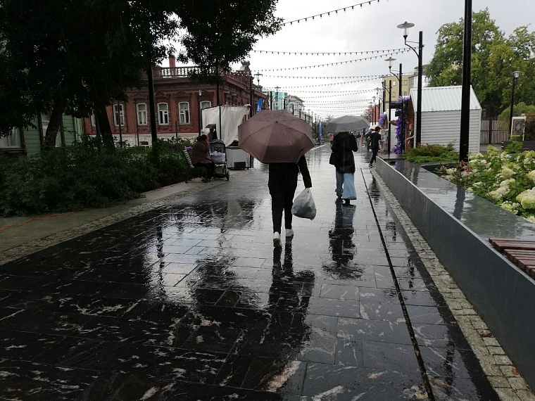 В Тюмени прогнозируют дождливые выходные