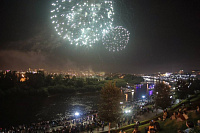 День города в Тюмени завершится праздничным фейерверком