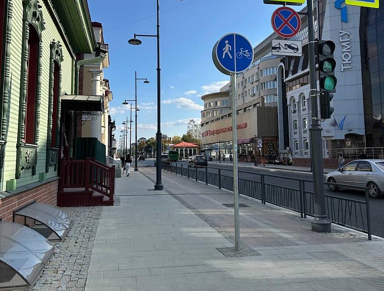 В Тюмени за год построено 3,4 километра велодорожек