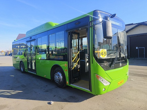 В Тюмени вместо маршрутки №45 на линию выпустили автобус