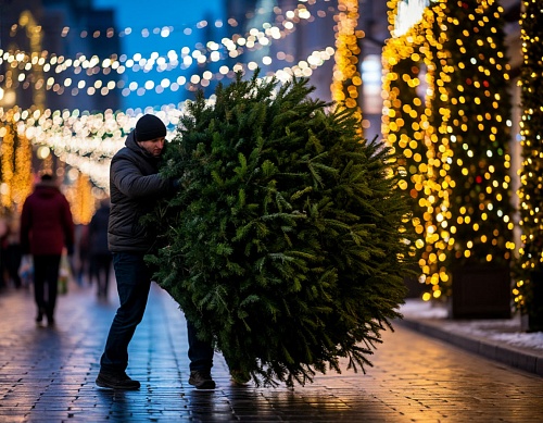 Здравствуй, с елкой Новый год!