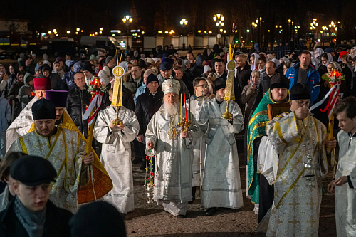Свыше 160 тысяч человек посетили храмы Тюменской области  в Пасху