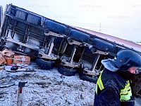 Под Заводоуковском из-за смертельного ДТП перекрыли трассу Тюмень - Омск