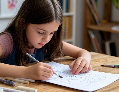 Как научить ребенка рисовать: советы тюменского художника
