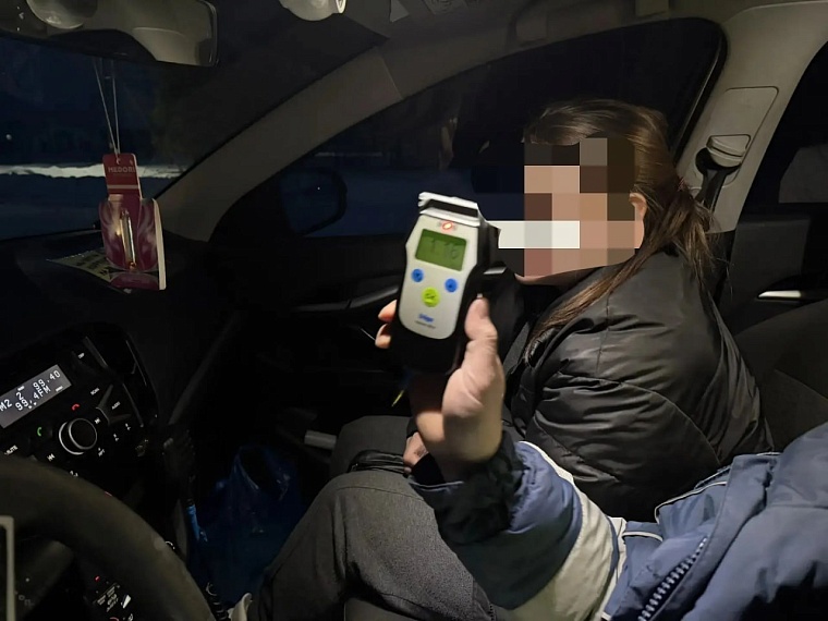 У автомобилистки из Голышманово уровень опьянения превысил норму в семь раз