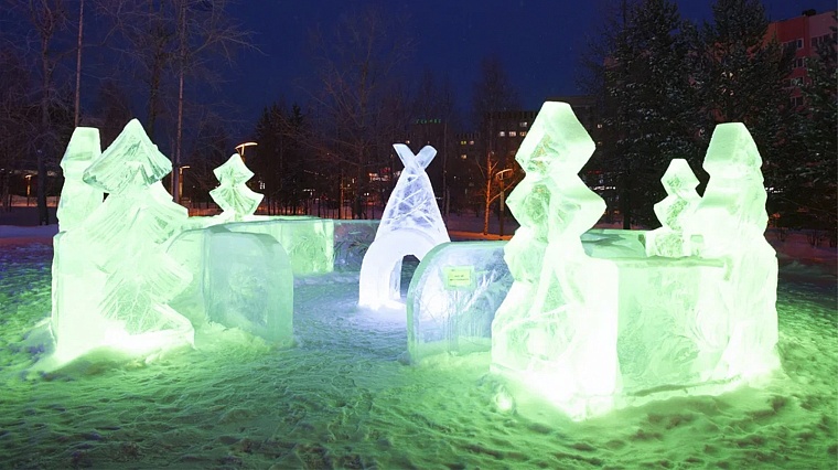 Ледовые Иисус, Мария и Иосиф появятся в Салехарде