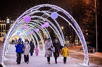 Тюмень новогодняя: новинки и хиты праздничного убранства лучшего города Земли. Фоторепортаж