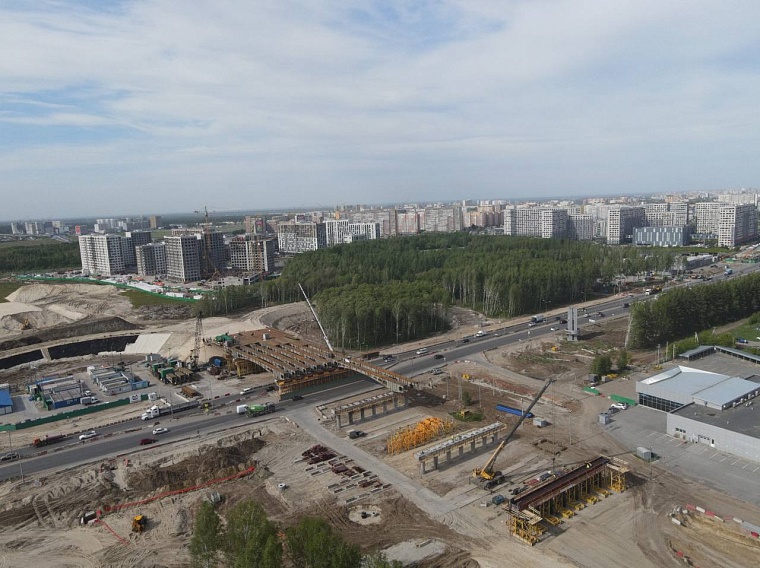 Длина путепровода на новой развязке по Московскому тракту составит 202 метра
