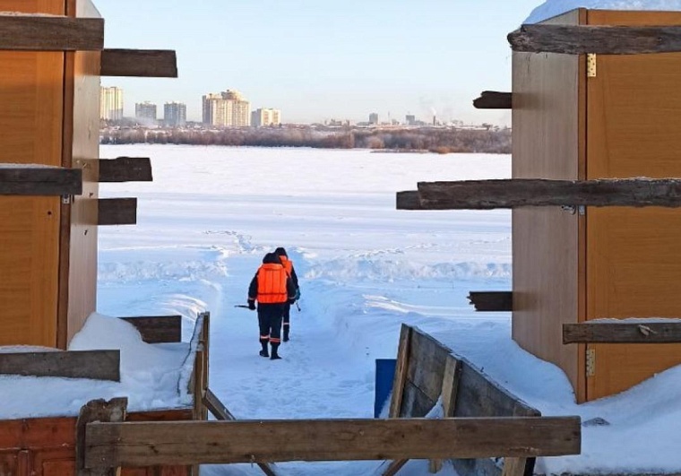 В Новосибирске начали подготовку к крещенским купаниям