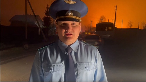 Прокуратура Тюменского района выясняет источник пожара в Успенке