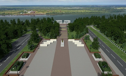 Площадь Победы в центре Тобольска продолжат до берега Иртыша