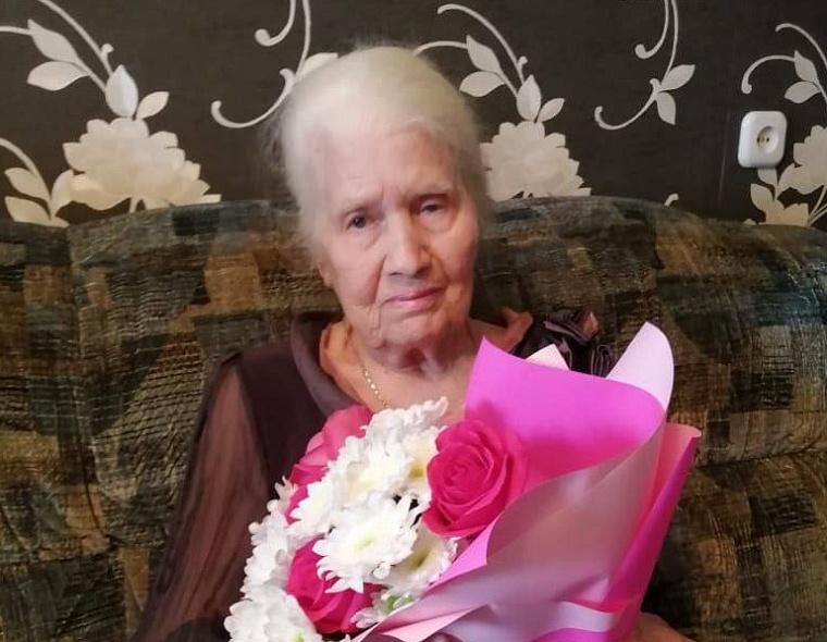 Тюменский ветеран Зинаида Гавриловна Романова отметила 100-летие