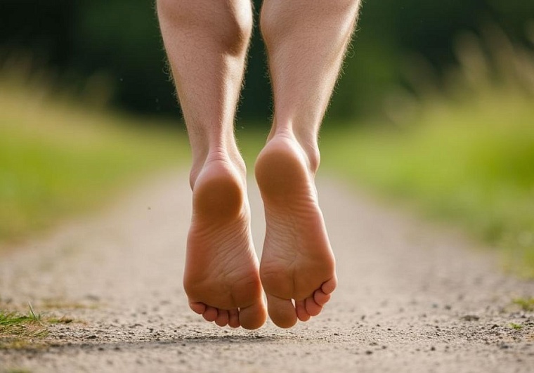 Сулейман Полищук пробежит по Тюмени 42 км без обуви, чтобы ощутить связь с городом