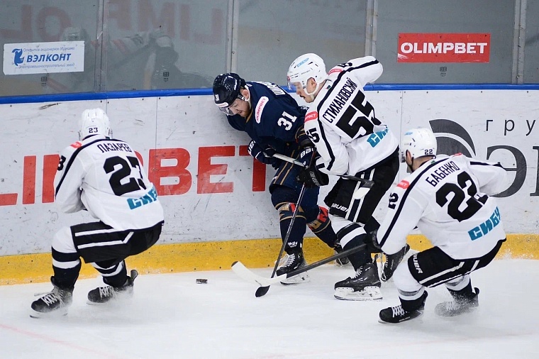 Итог матча между тюменским «Рубином» и «Олимпией» определили буллиты